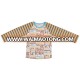 Factory direct fashion winter warm long sleeve word printed boy clothes